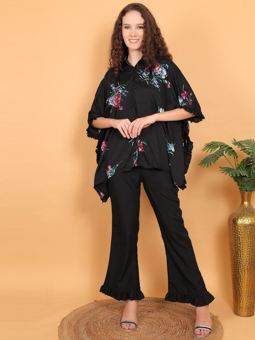 Floral Kaftan Set