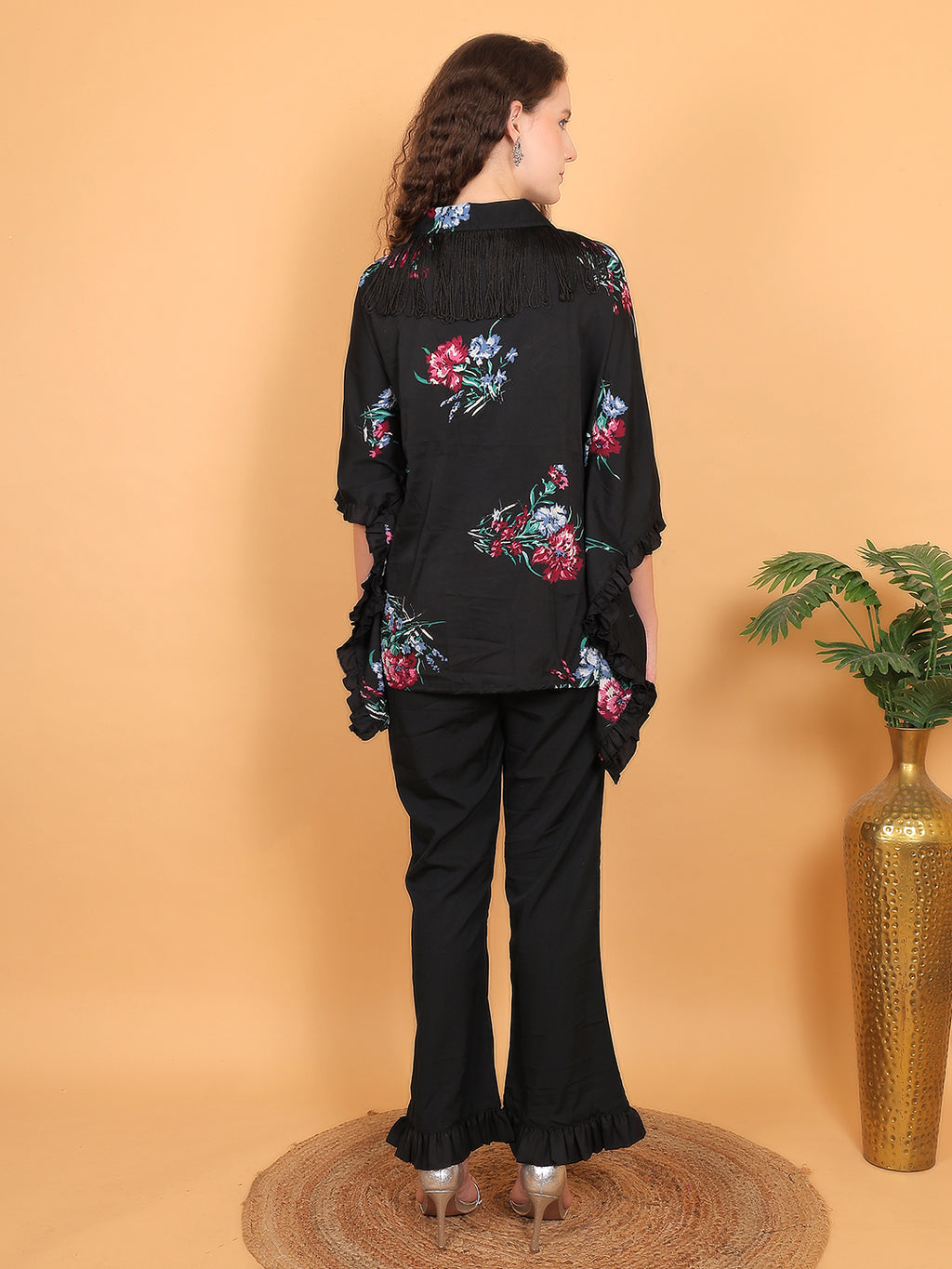 Floral Kaftan Set