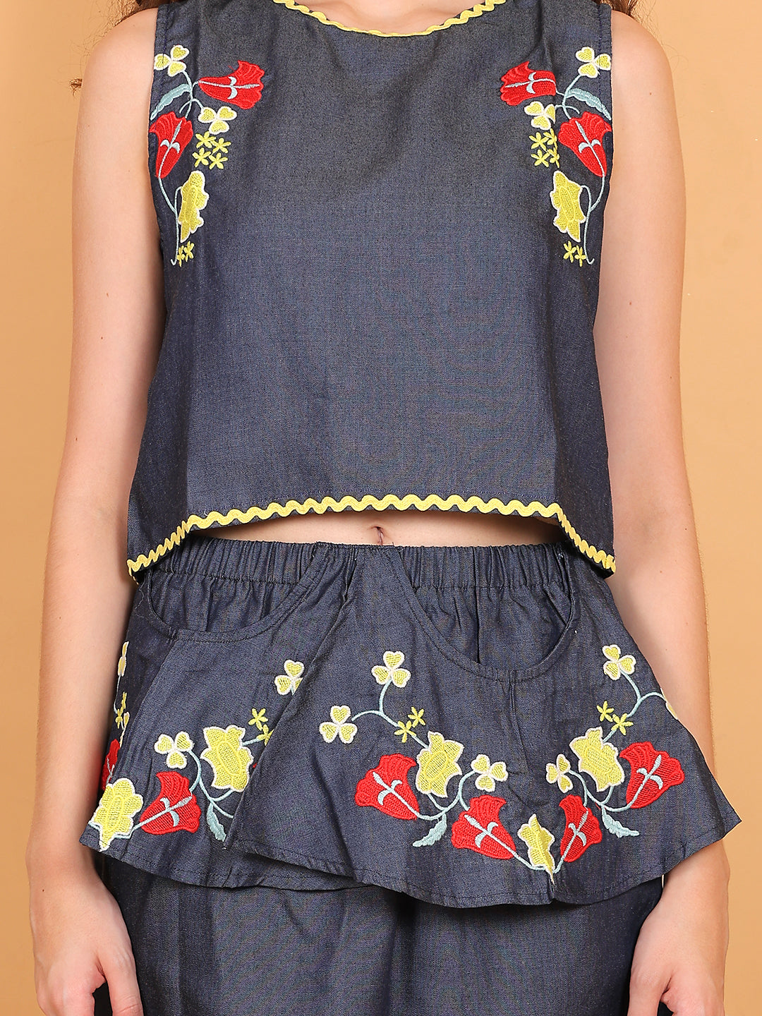 Peplum Skirt Set